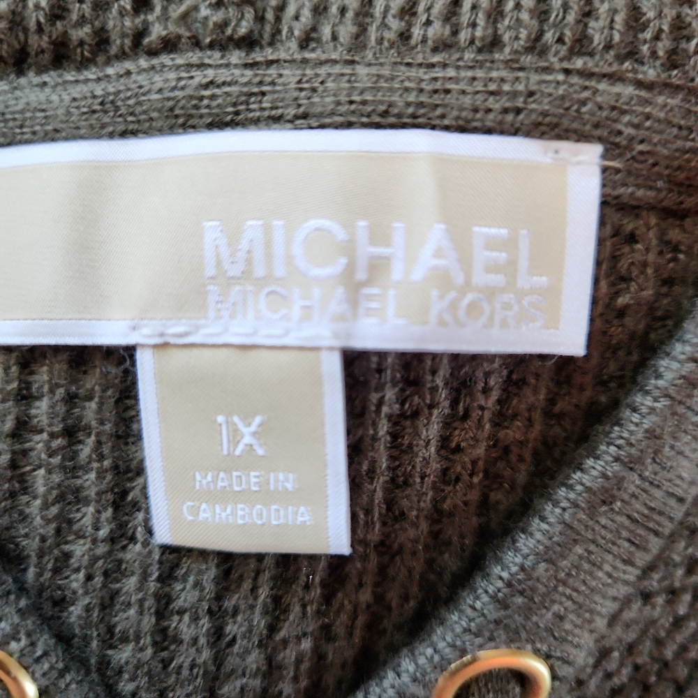 MICHAEL KORS hooded sweater NWOT